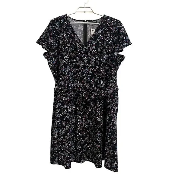 Lane Bryant Lena Flutter Sleeve Dress - Picture 2 of 11